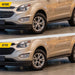 Gloss black wheel cap set for 2013 Chevrolet Equinox CCAP6808BLK