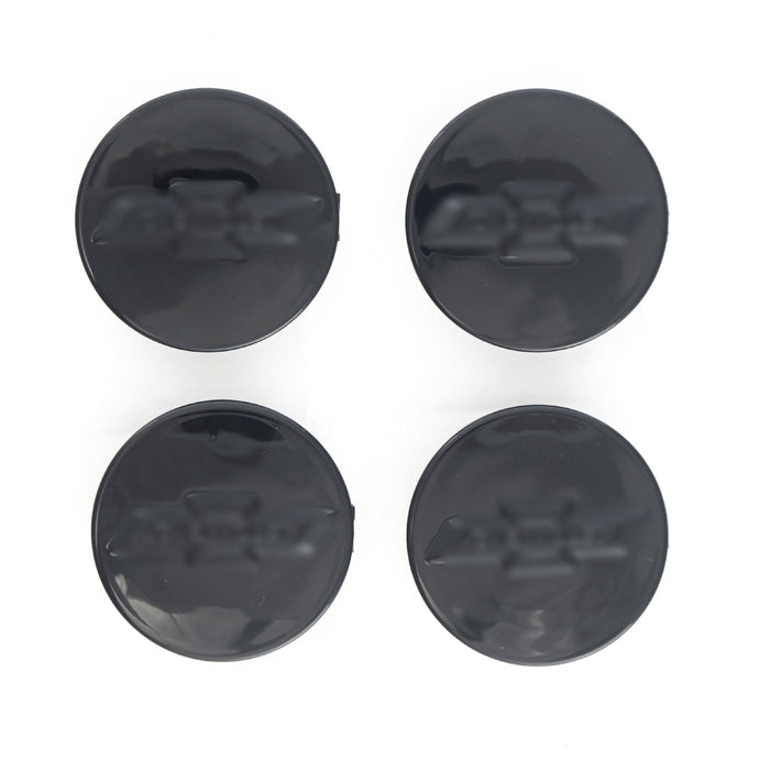 Gloss black wheel cap set for 2018 Chevrolet Colorado CCAP6808BLK