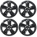 2020 Honda Accord Chrome Delete Wheel Skins WSK735-19BLK - image 1