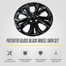 2020 Honda CR-V Chrome Delete Wheel Skins by Trim Illusion