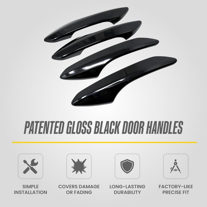 2020 Lexus RX350 chrome delete door handle covers installed DH6352BLK