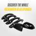 2020 Volkswagen Atlas Gloss Black Mirror Covers MC6381BLK - image 7
