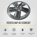 2021 Honda Accord Chrome Delete Wheel Skins WSK735-19BLK - image 5