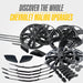 2021 Chevrolet Malibu Chrome Delete Wheel Skins by Trim Illusion