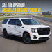 2021 GMC Yukon XL Chrome Delete Wheel Skins by Trim Illusion