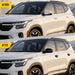 Gloss black door handle covers for 2021 Kia Seltos DH6347BLK