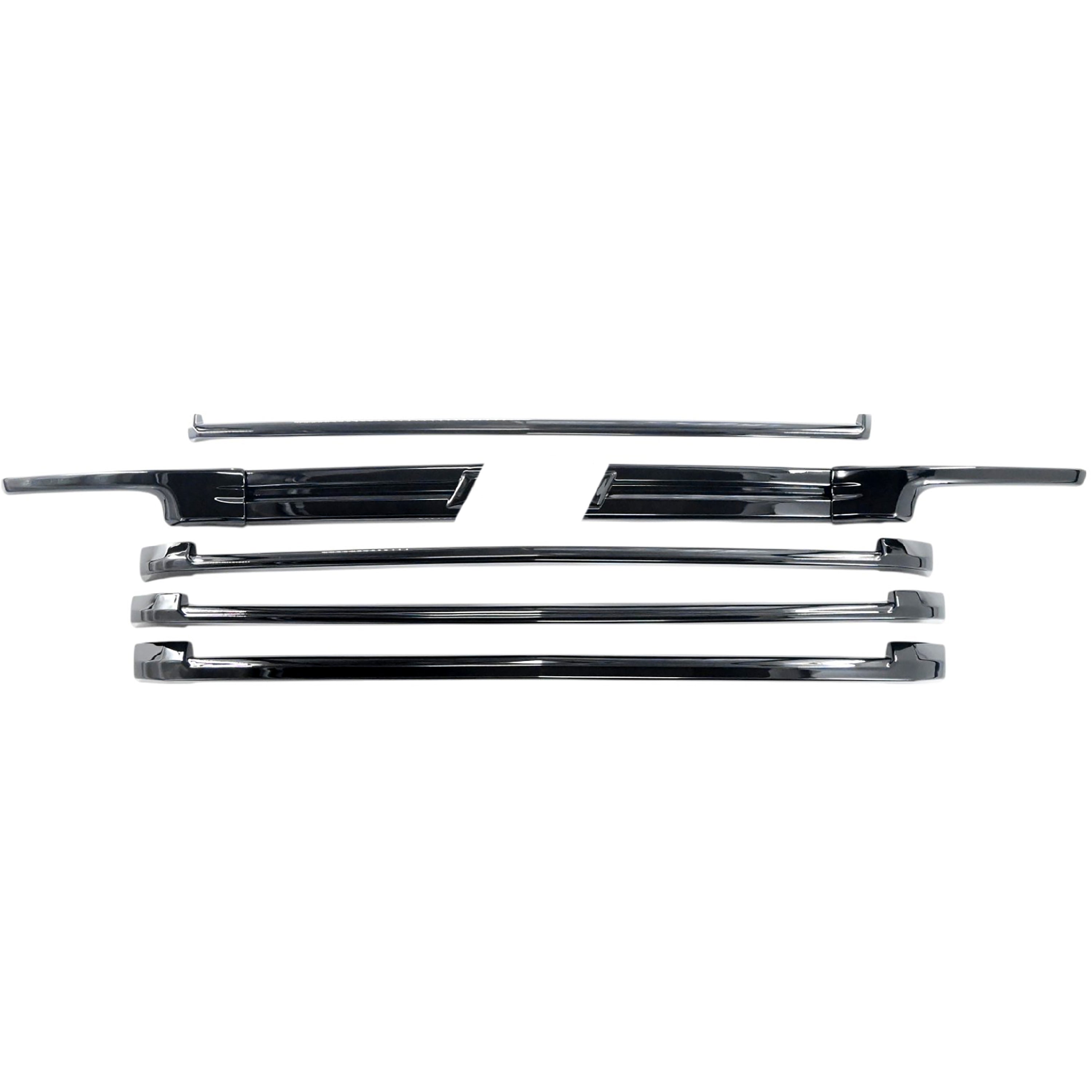 2021 Chevrolet Tahoe High Country Chrome Delete Grille Overlay by Trim Illusion