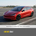 2021 Tesla Model 3 Gloss Black Mirror Covers MC6372BLK - Image 6