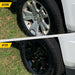 Gloss black wheel cap set for 2022 Chevrolet Colorado CCAP6808BLK
