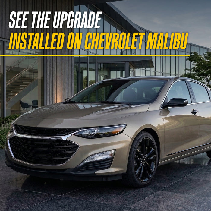 2022 Chevrolet Malibu Chrome Delete Wheel Skins by Trim Illusion