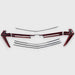 2023 Chevrolet Traverse grille overlay back view ABS6808BLK