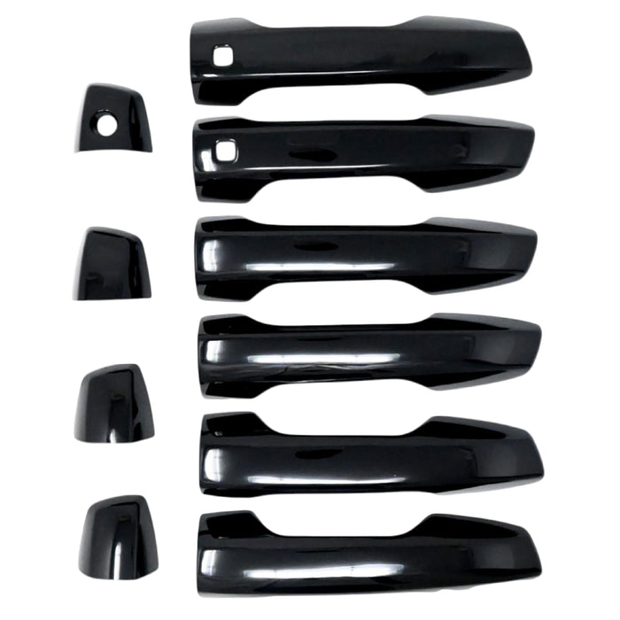 2023 Mitsubishi Outlander DH6339BLK gloss black chrome delete door handle cover photo 1 of 7