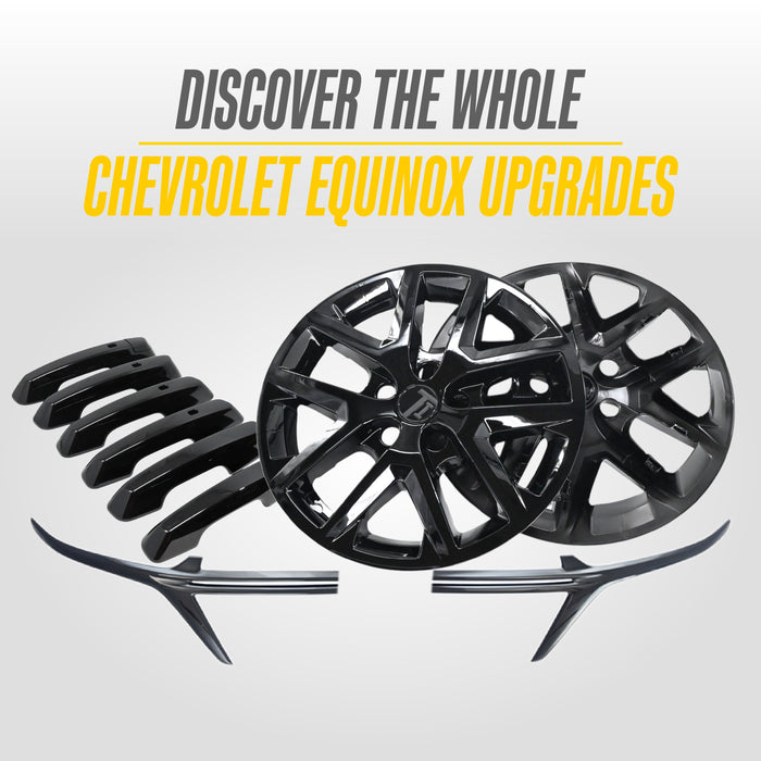 2024 Chevrolet Equinox Gloss Black Door Handle Covers DH6346BLK - image 7