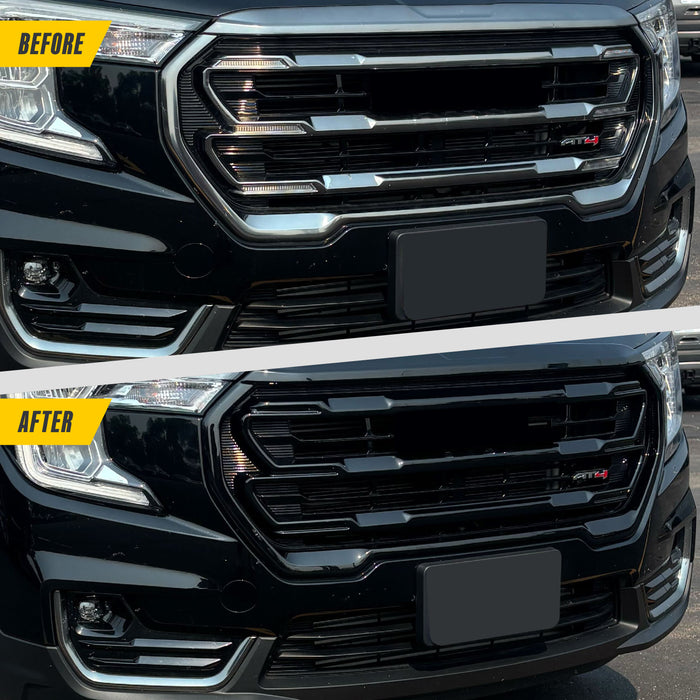 2024 GMC Terrain Chrome Delete Grille Overlay by Trim Illusion