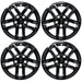 2024 Jeep Grand Cherokee L Chrome Delete Wheel Skins by Trim Illusion