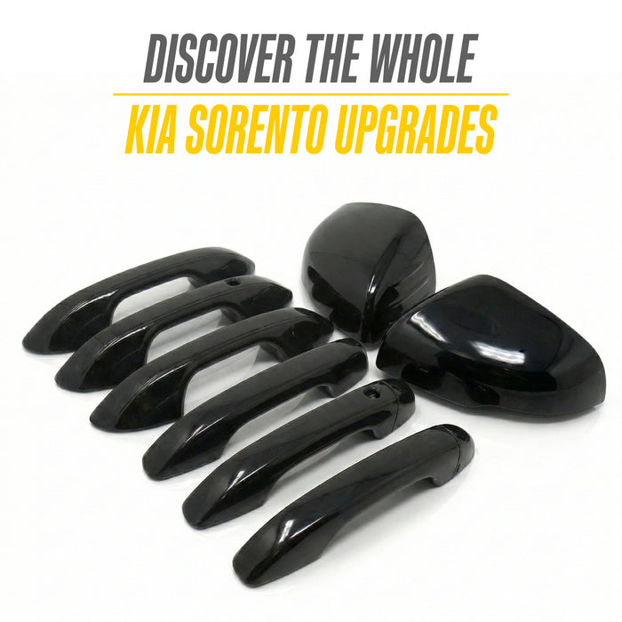 2024 Kia Sorento Chrome Delete Mirror Covers by Trim Illusion