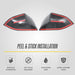 2024 Tesla Model 3 Gloss Black Mirror Covers MC6372BLK - Image 5