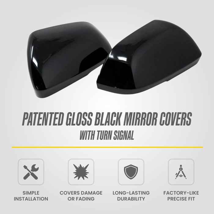2024 Volkswagen Atlas Gloss Black Mirror Covers MC6381BLK - image 4