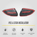 2025 Kia Sorento Chrome Delete Mirror Covers by Trim Illusion