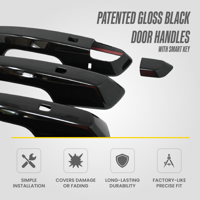 2026 Acura ZDX Gloss Black Door Handle Covers DH6346BLK - image 4