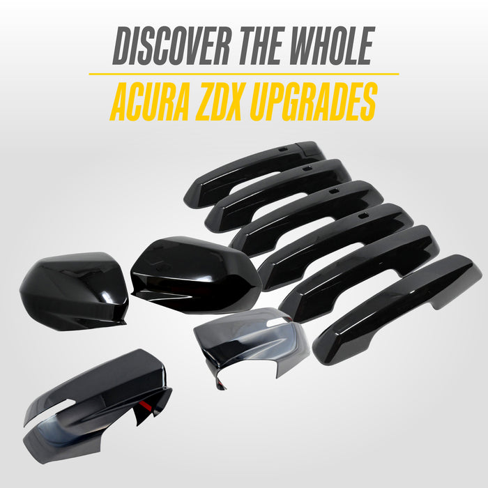 2026 Acura ZDX Gloss Black Door Handle Covers DH6346BLK - image 7