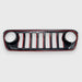 2026 Jeep Wrangler Chrome Delete Grille Overlay by Trim Illusion