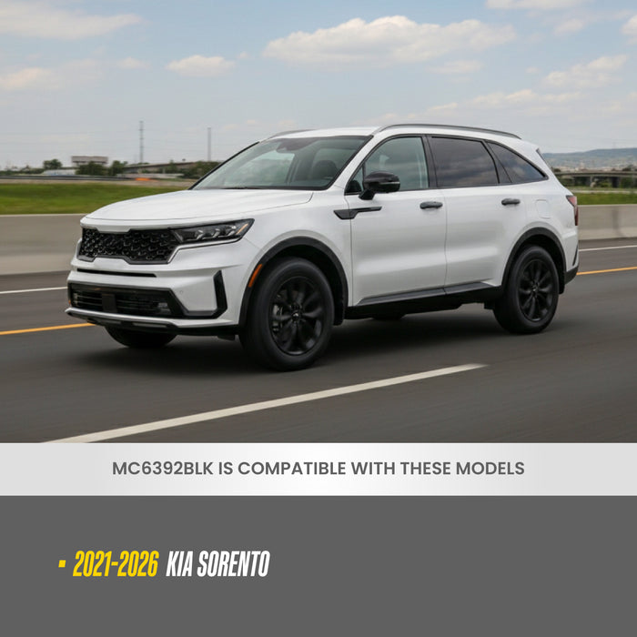 2026 Kia Sorento Chrome Delete Mirror Covers by Trim Illusion