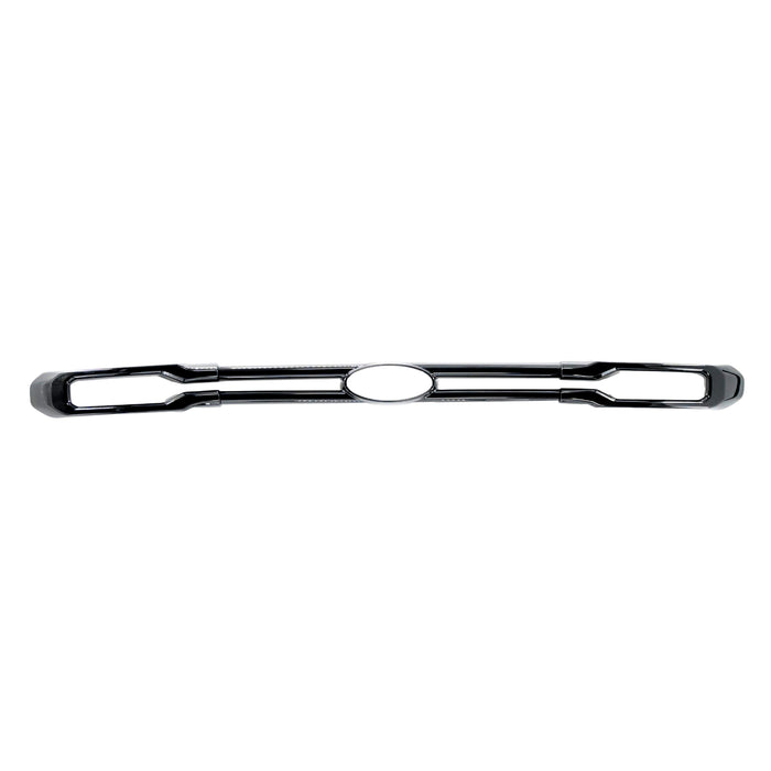 Chrome Delete Gloss Black Grille Bar Overlay | Compatible with Ford Maverick 2022-2024 | ABS6810BLK