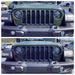 ABS6814BLK jeep wrangler chrome delete before and after