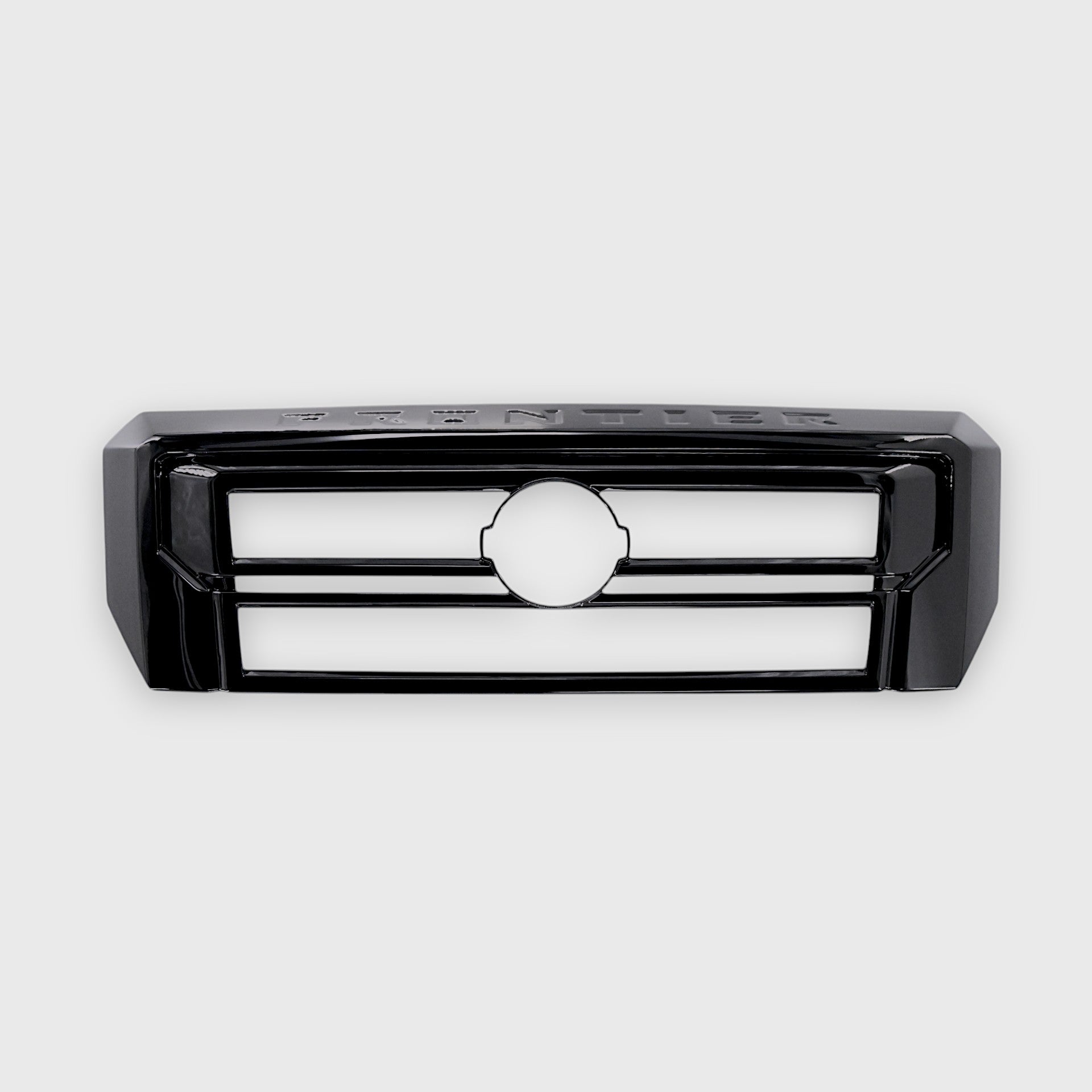 Chrome Delete Gloss Black Grille Overlay - ABS6816BLK — Trim Illusion