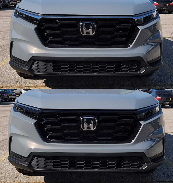 ABS6818BLK before and after chrome delete install honda CRV