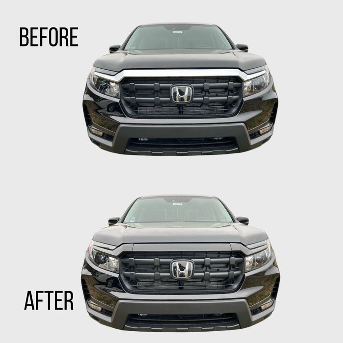 ABS6838BLK BEFORE AND AFTER INSTALL