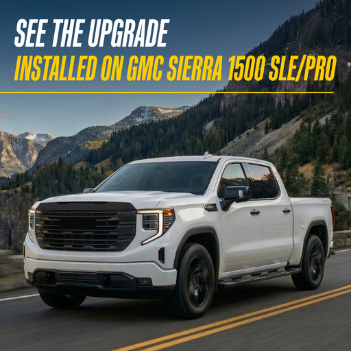 GMC Sierra 1500 Chrome Delete Grille Overlay by Trim Illusion