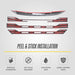 GMC Sierra 1500 Chrome Delete Grille Overlay by Trim Illusion