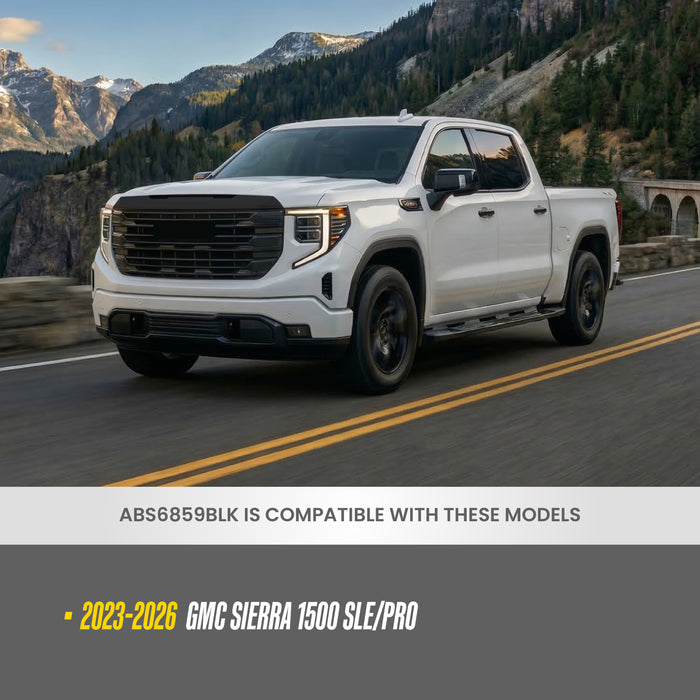GMC Sierra 1500 Chrome Delete Grille Overlay by Trim Illusion