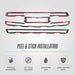 GMC Acadia AT4 Chrome Delete Grille Overlay by Trim Illusion