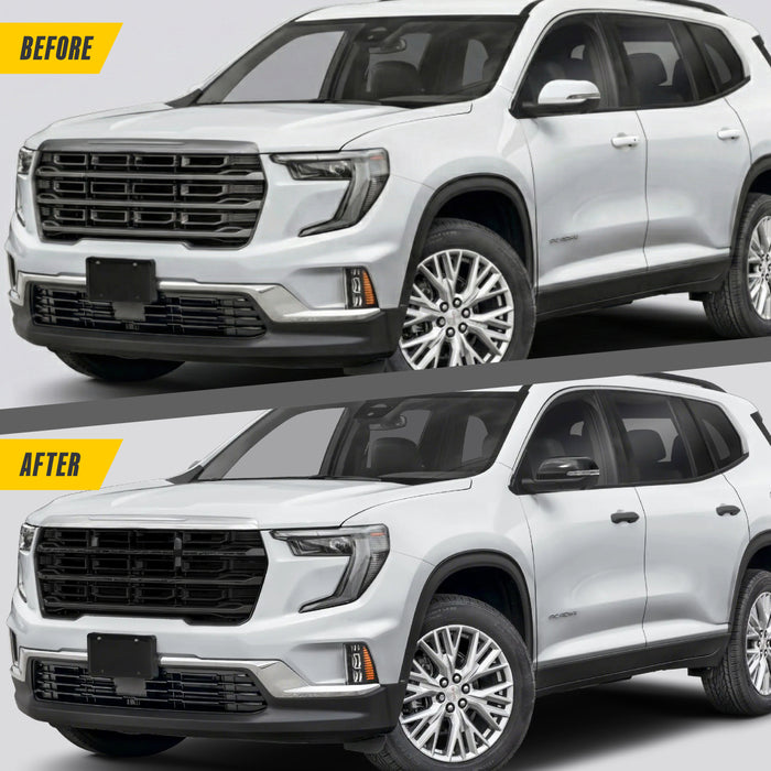 GMC Acadia Chrome Delete Grille