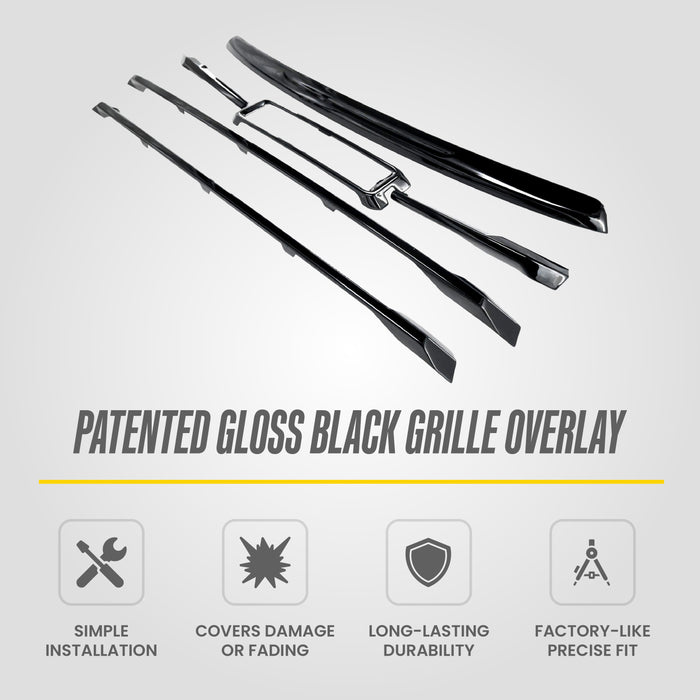 GMC Acadia Chrome Delete Grille