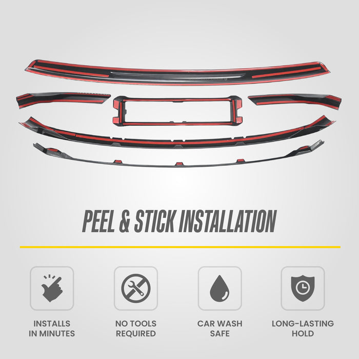 GMC Acadia Chrome Delete Grille