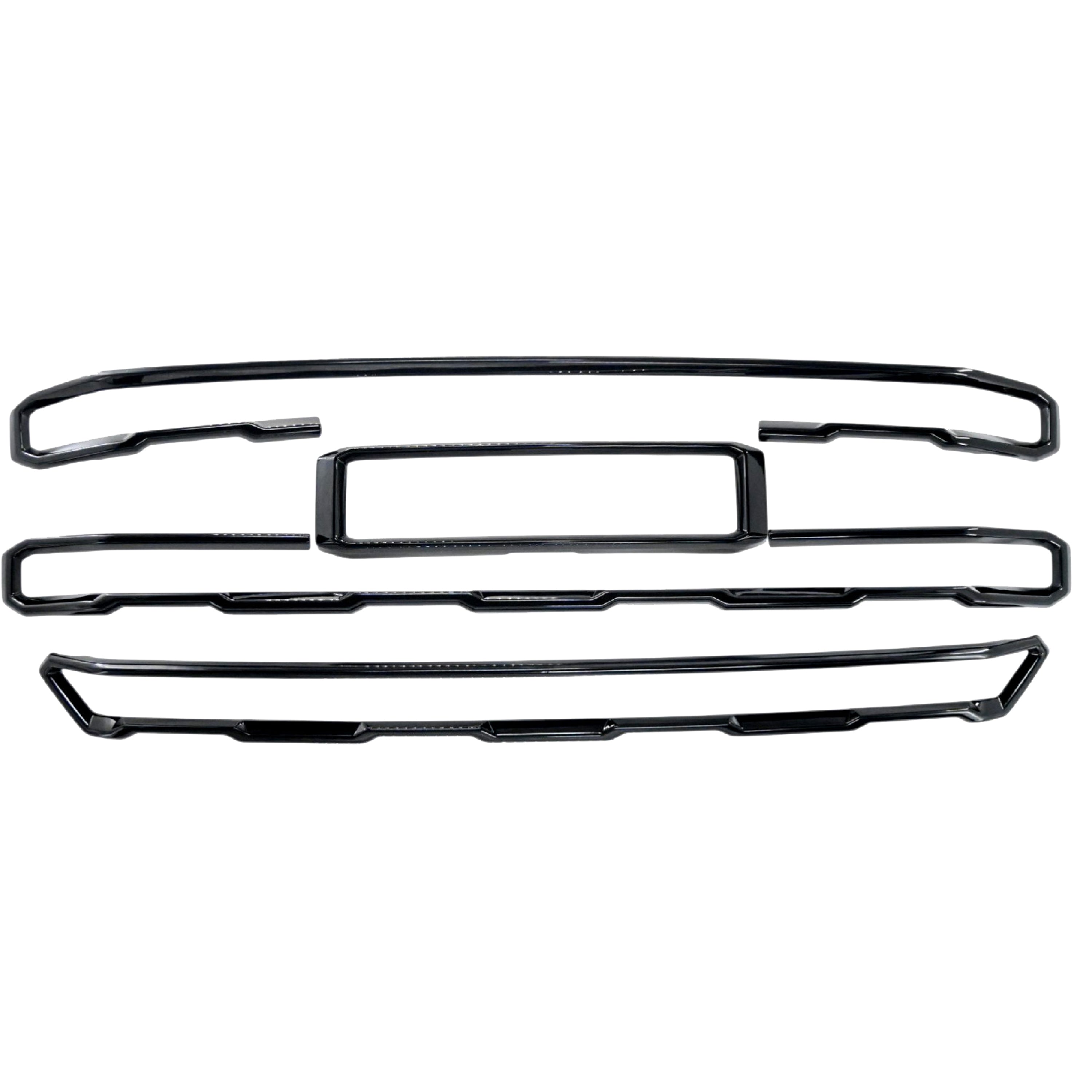 GMC Sierra Chrome Delete Grille Overlay by Trim Illusion