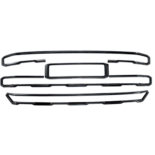 GMC Sierra Chrome Delete Grille Overlay by Trim Illusion
