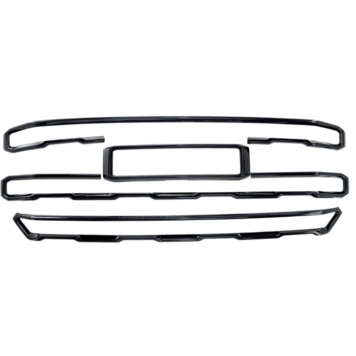 GMC Sierra Chrome Delete Grille Overlay by Trim Illusion