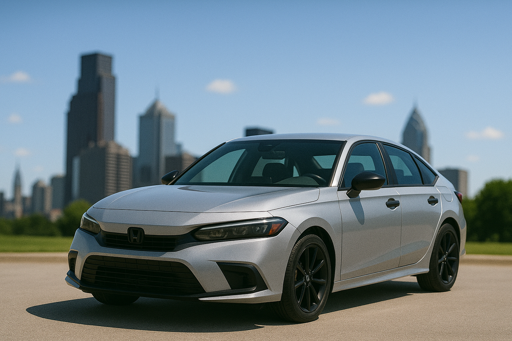 Honda Civic chrome delete