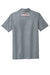 Gray polo shirt with a Chrome enhancements logo on a white background