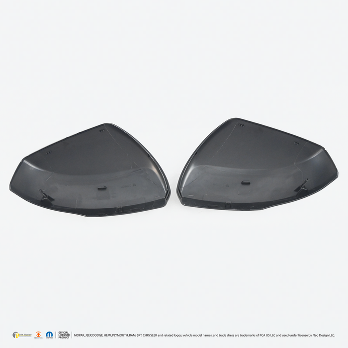 Chrome Delete Gloss Black Replacement Mirror Cover Full - MC6348BLK