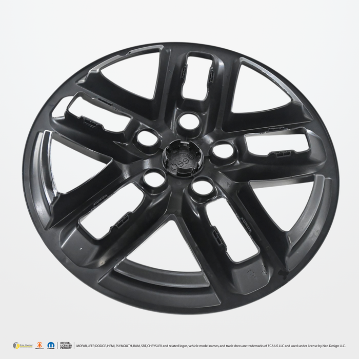 Chrome Delete Gloss Black 18" Wheel Skin Set - WSK845-18BLK