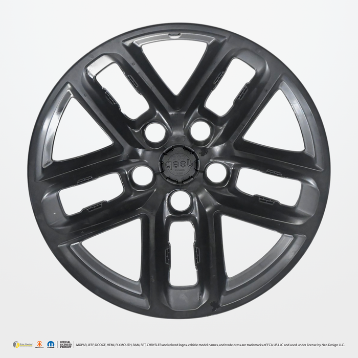 Chrome Delete Gloss Black 18" Wheel Skin Set - WSK845-18BLK