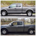FORD F150 before and after chrome accessories