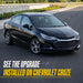See the upgrade installed on Chevrolet Cruze, DH308 chrome door handle covers fit 2019 Chevrolet Cruze