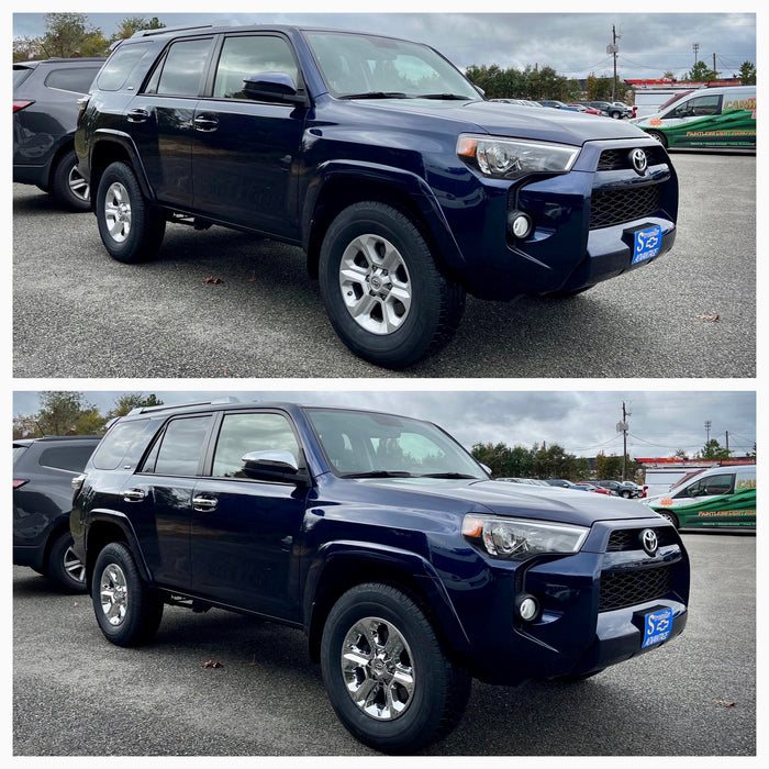 toyota 4runner before and after chrome trim